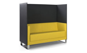 Vancouver Lite - kolekcja minimalistycznych, kubicznych sof i foteli do biur. Producent: Profim Dystrybutor: Vipservice