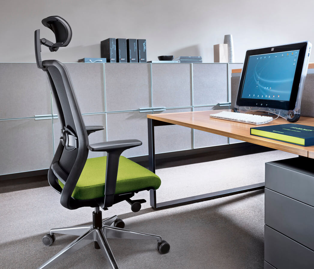 Veris Net ergonomiczny fotel biurowy. Producent: Profim Dystrybutor: Vipservice