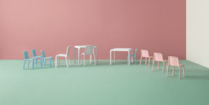 Krzesło Snow - Producent: Pedrali; Dystrybutor: Vipservice - krzesło do biur, stref lounge, coffee point, krzesło na tarasy, do restauracji i hoteli