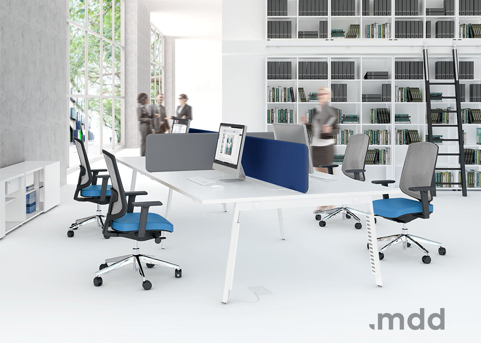 Biurko Yan - Producent: MDD, Dystrybutor: Vipservice - nowoczesne i ergonomiczne biurko